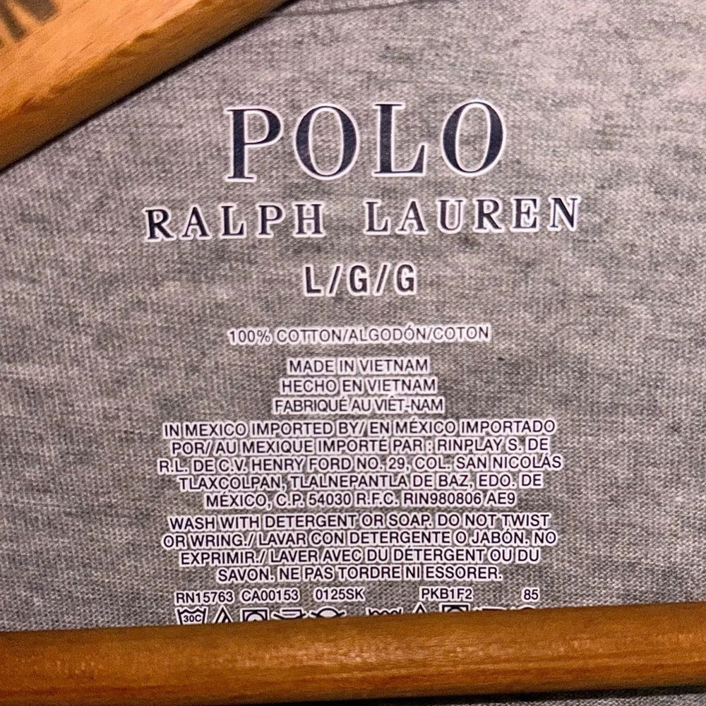 Polo Ralph Lauren classic gray